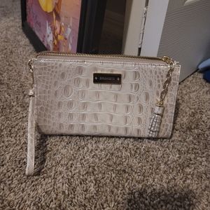 Brahmin millie wristlet in Seashell